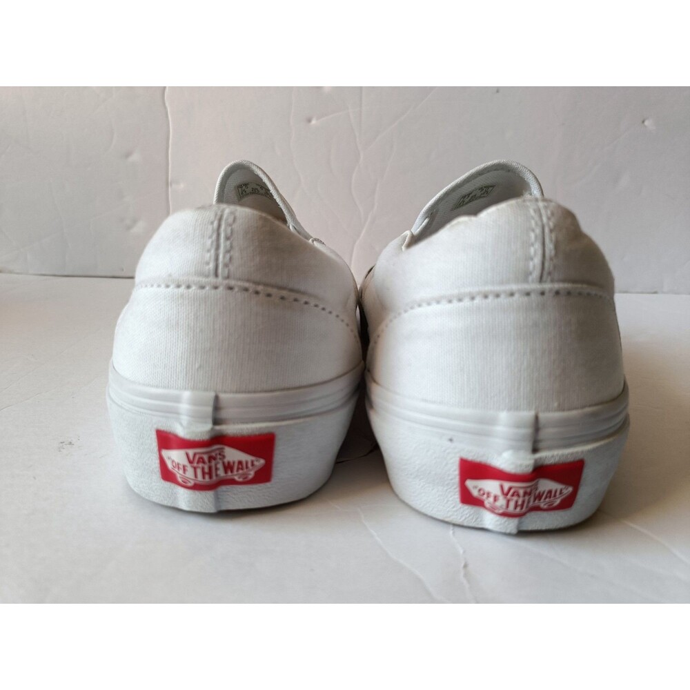 VANS Classic Slip On Big Reveal Shoes Unisex Men’s 7.5 Women’s 9 White Sneakers - Picture 8 of 10